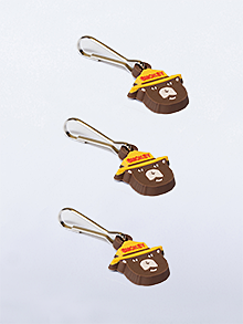 Smokey Bear Zipper Pulls (pack of 100)