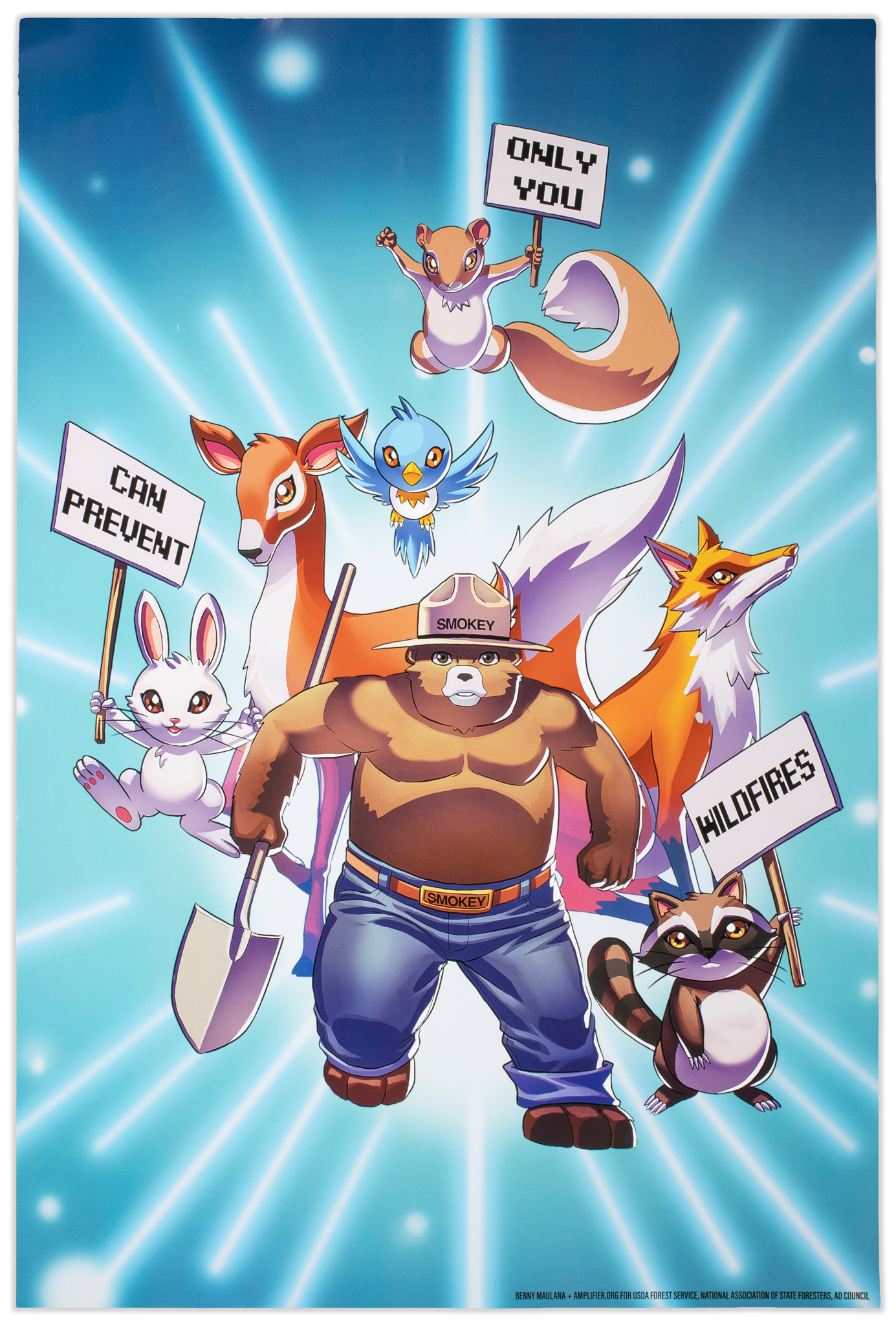 Anime Smokey Poster (pack of 50)