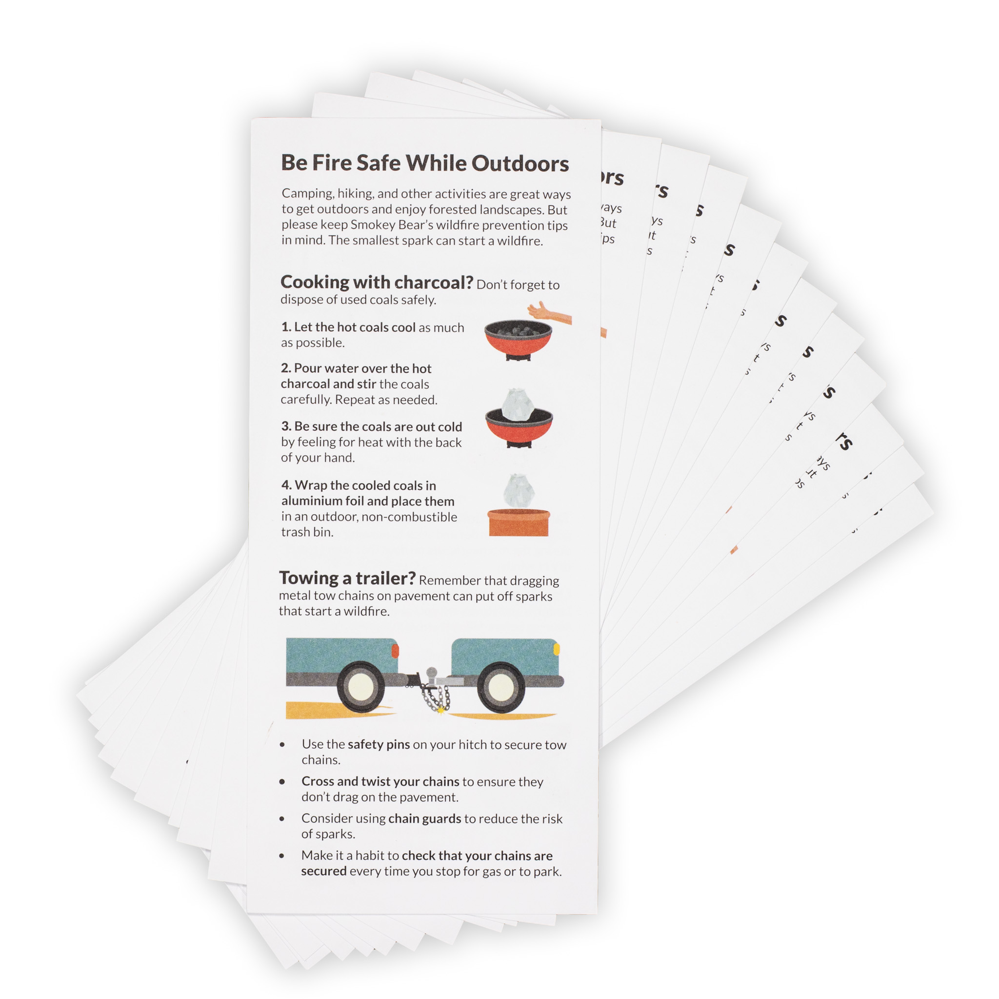 Outdoor Fire Safety Flyer (pack of 200)