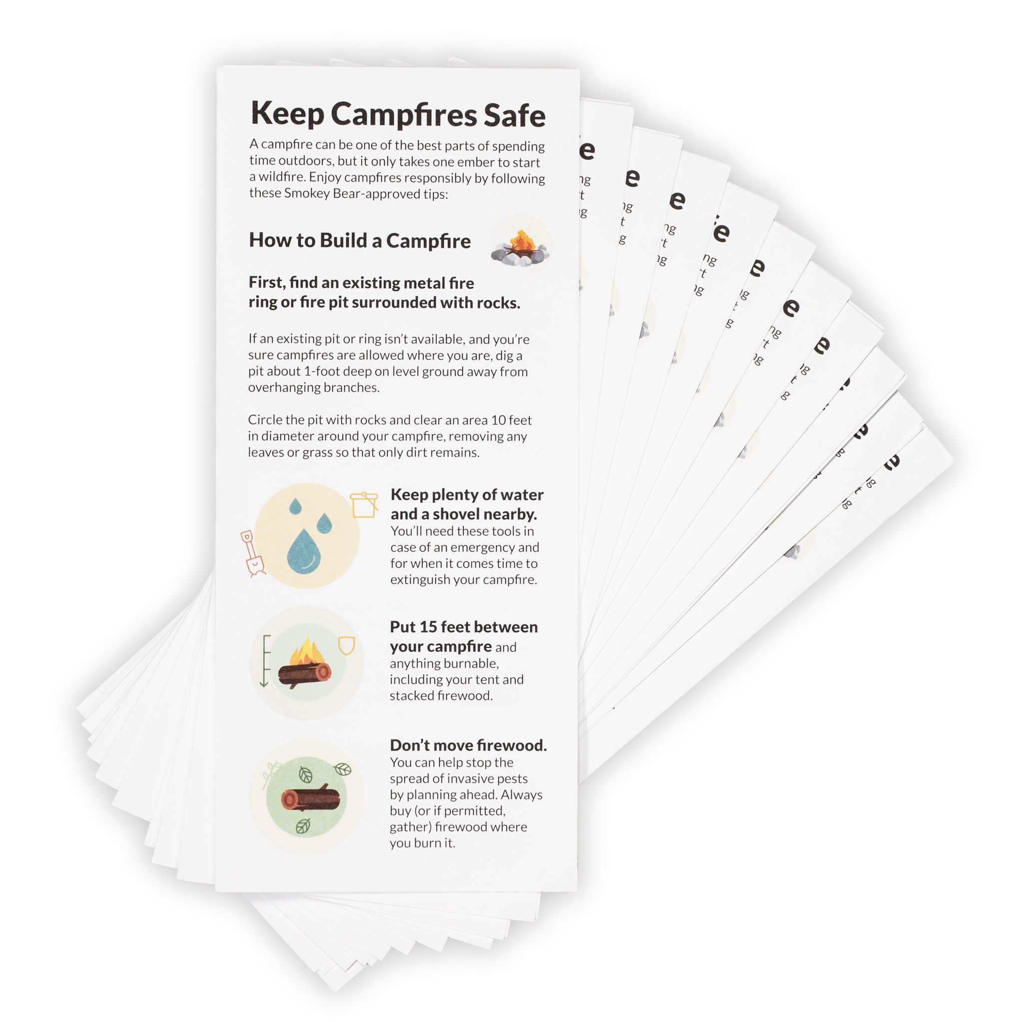 Campfire Safety Flyer (pack of 200)