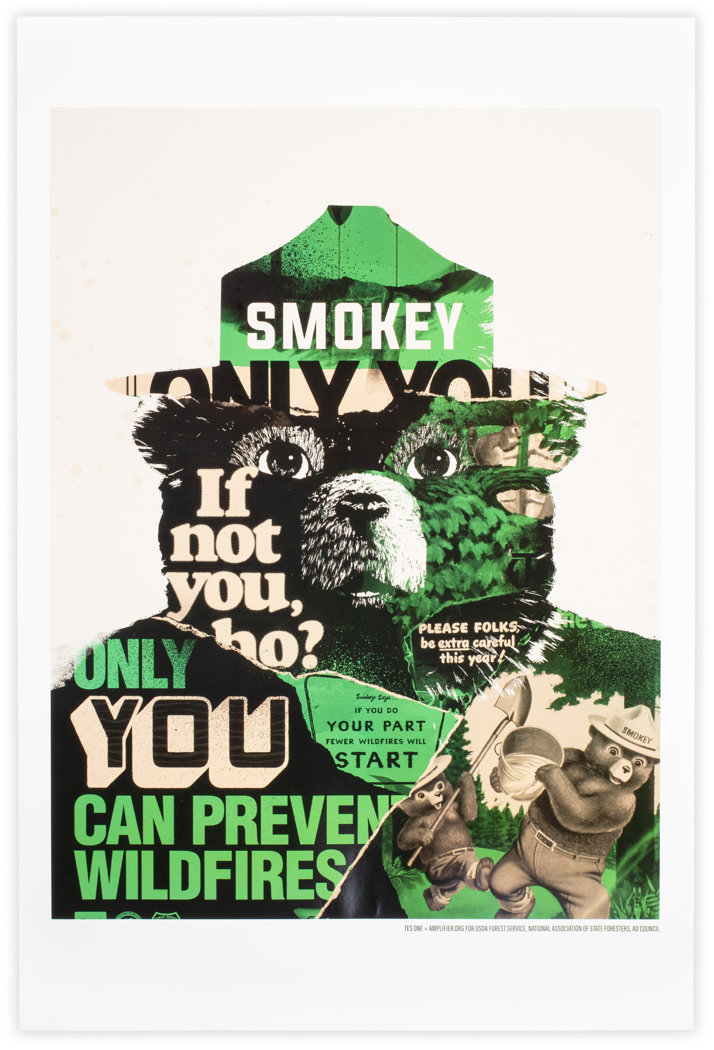 Collage Smokey Poster (pack of 50)