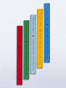 Smokey Bear Wood Rulers in Asst Colors (pack of 100)