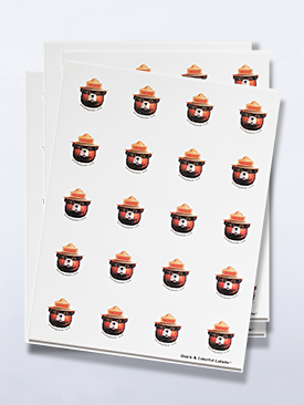 Smokey Bear Sticker Sheets (pack of 10 sheets)